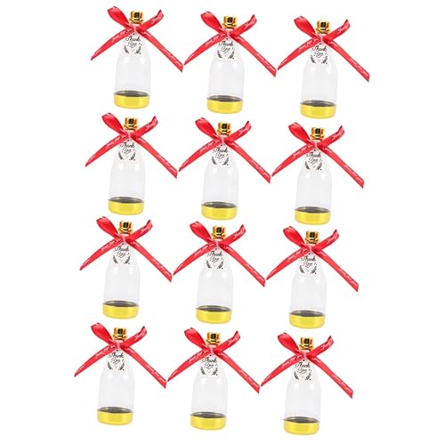 Warmhm 12 Stk Sektflasche Zuckerdose Süßigkeitenbehälter Für Hochzeiten Schokolade Für Strumpffüller Zierbehälter Dekorative Geschenkboxen Braut Container Erwachsener Seidentuch Warmhm 12 Stk Sektflasche Zuckerdose Süßigkeitenbehälter Für Hochzeiten Schokolade Für Strumpffüller Zierbehälter Dekorative Geschenkboxen Braut Container Erwachsener Seidentuch von Warmhm