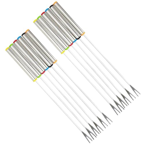Warmhm 12 Stück 24cm Fonduegabeln für Obst Käse und Schokolade für Fondue Partys Grillen und mit Ergonomischem Design und Langlebigem Material Warmhm 12 Stück 24cm Fonduegabeln für Obst Käse und Schokolade für Fondue Partys Grillen und mit Ergonomischem Design und Langlebigem Material von Warmhm