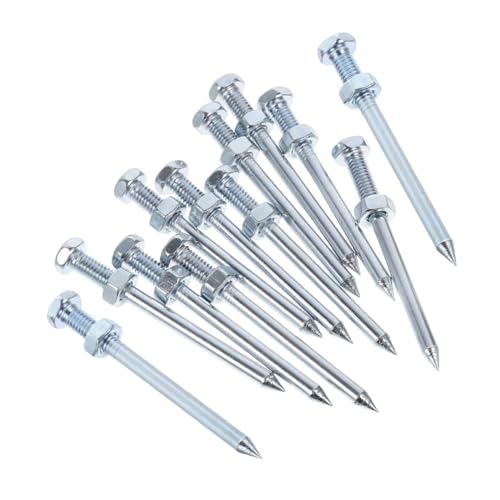 Warmhm 12 Stück Garten Rasenlüfterschuhe mit Metallspikes für Effektive Bodenbelüftung Robuste Ersatzelemente für Gartenarbeit und Rasenpflege Warmhm 12 Stück Garten Rasenlüfterschuhe mit Metallspikes für Effektive Bodenbelüftung Robuste Ersatzelemente für Gartenarbeit und Rasenpflege von Warmhm