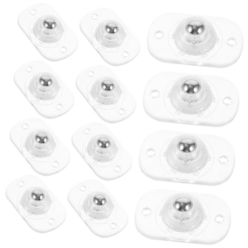 Warmhm 12 Stück Teiliges Selbstklebende Mini wheels Drehbar Edelstahl für Aufbewahrungsboxen Möbel Schränke Flexible Kompakte Langlebige Klebe Warmhm 12 Stück Teiliges Selbstklebende Mini wheels Drehbar Edelstahl für Aufbewahrungsboxen Möbel Schränke Flexible Kompakte Langlebige Klebe von Warmhm