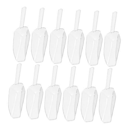 Warmhm 12 Stück Teiliges Transparente Kunststoffschaufeln Multifunktional Ergonomischer Griff für Eiswürfel Süßigkeiten Kaffee Mehl Küchenzubehör für Buffet Haushalt Party Warmhm 12 Stück Teiliges Transparente Kunststoffschaufeln Multifunktional Ergonomischer Griff für Eiswürfel Süßigkeiten Kaffee Mehl Küchenzubehör für Buffet Haushalt Party von Warmhm
