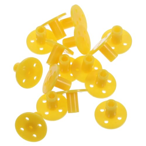 Warmhm 16 Stück Teiliges Kunststoff DIY Rohrverbinder Industrieflansche Motorflansch für Modellbau Möbel Regalbefestigung Vintage Dekor Warmhm 16 Stück Teiliges Kunststoff DIY Rohrverbinder Industrieflansche Motorflansch für Modellbau Möbel Regalbefestigung Vintage Dekor von Warmhm