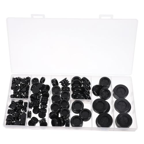 Warmhm 170 Stück Teiliges Gummi dichtungssatz Kabeldurchführung Sortiment Flexible Hitzebeständige Schutzringe für Kabel und Draht UV beständig Robust Einfach zu Montieren für Warmhm 170 Stück Teiliges Gummi dichtungssatz Kabeldurchführung Sortiment Flexible Hitzebeständige Schutzringe für Kabel und Draht UV beständig Robust Einfach zu Montieren für von Warmhm