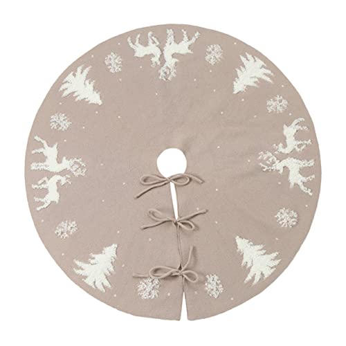 Warmhm 1Stk Weihnachtsbaumrock Weihnachtsschmuck Läuferteppich aus Jute weißer Rock die Röcke Baum Rock Dekorationen Weihnachtsmann-Fußtuch Weihnachten Lieferungen unterer Rock schmücken Warmhm 1Stk Weihnachtsbaumrock Weihnachtsschmuck Läuferteppich aus Jute weißer Rock die Röcke Baum Rock Dekorationen Weihnachtsmann-Fußtuch Weihnachten Lieferungen unterer Rock schmücken von Warmhm