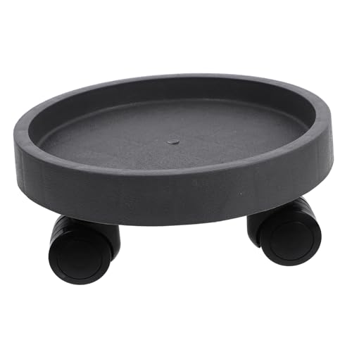 Warmhm Abnehmbares Blumentopf Tablett mit Versteckten Rollen Beweglicher Pflanzenroller für Wasserspeichernde Blumentöpfe Leicht zu Reinigen und Geruch 1 Stück von Warmhm