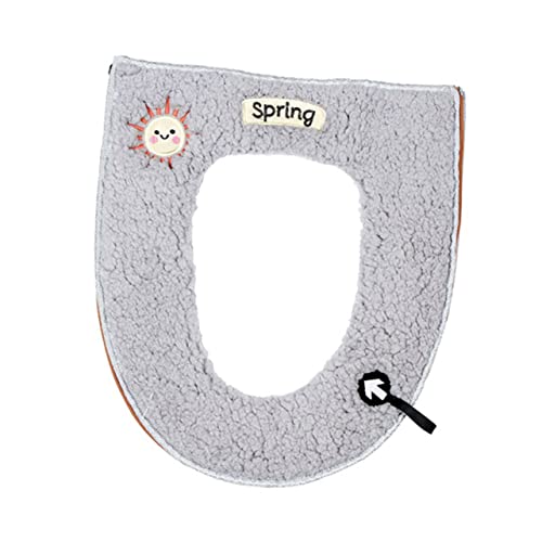 Warmhm Toilettensitzbezug Mit Reißverschluss Verdickter Sitzpolster Für Kalte Tage Hygienisch Leicht Zu Reinigen Warmhm Toilettensitzbezug Mit Reißverschluss Verdickter Sitzpolster Für Kalte Tage Hygienisch Leicht Zu Reinigen von Warmhm