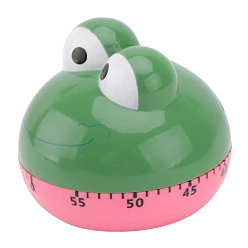 Warmhm 1Stück Mechanischer Countdown Timer für Zuhause Cartoon Design Zeitsparende Erinnerungsfunktion für Kochen Lernen und Arbeiten ohne Batterien Erforderlich von Warmhm