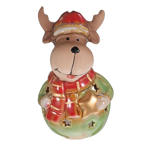Warmhm Zarter Schneemann-kerzenhalter Aus Keramik Im Elch-stil Romantische Weihnachtsdekoration Für Den Innenbereich Warmhm Zarter Schneemann-kerzenhalter Aus Keramik Im Elch-stil Romantische Weihnachtsdekoration Für Den Innenbereich von Warmhm