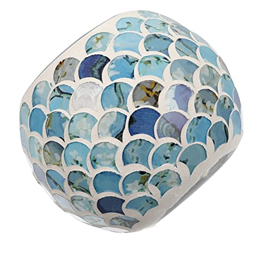 Warmhm 1stk Mosaik-kerzenhalter Teelichthalter Aus Mosaik Kernstück Kerzenwärmerlampe Flammenlose Teelichter Goldene Kerzenhalter Maison Gefälschte Kerzen Original Blue Glas Warmhm 1stk Mosaik-kerzenhalter Teelichthalter Aus Mosaik Kernstück Kerzenwärmerlampe Flammenlose Teelichter Goldene Kerzenhalter Maison Gefälschte Kerzen Original Blue Glas von Warmhm