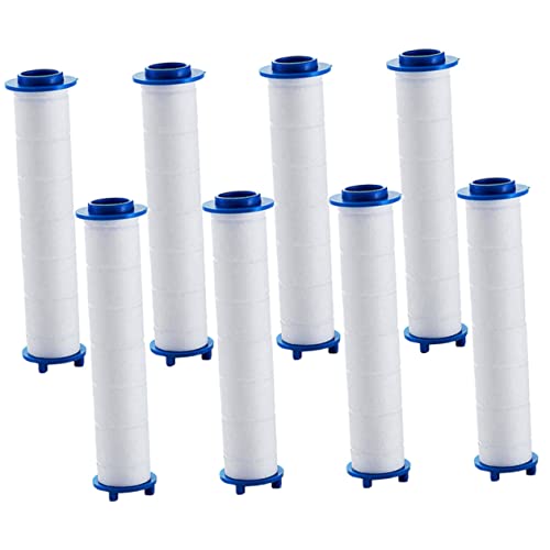 Warmhm 2 Sätze Duschkopffilter Wasserfilter Gefilterter Schlauch Tank Wasserhahn Enthärterfilter Duschfilter Sprühsprinklerkopf Badefilter Für Die Badewanne 8 Stücke * 2 von Warmhm