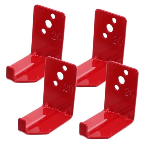 Warmhm 2 Sätze Feuerlöscher Wandhalterung Metallhalter mit Schrägem Haken für Lb Feuerlöscher Platzsparend Stabil und Sicher für Große und Kleine Modelle von Warmhm