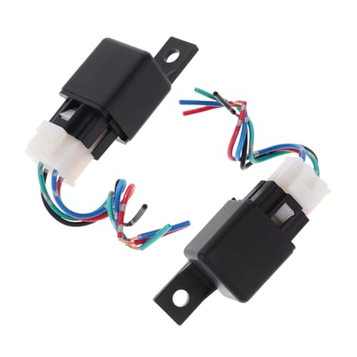 Warmhm 2 Stück Automobil Klimaanlage Relais Pin Stecker für Autoelektrik Langlebiges und Einfach zu Installierendes Starterrelais für Verschiedene Fahrzeugmodelle Warmhm 2 Stück Automobil Klimaanlage Relais Pin Stecker für Autoelektrik Langlebiges und Einfach zu Installierendes Starterrelais für Verschiedene Fahrzeugmodelle von Warmhm