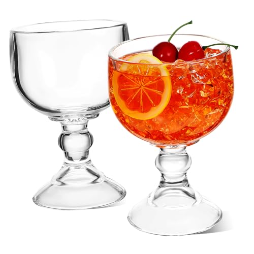 Warmhm 2 Stück Cocktail Glas Weinkelch Und Gerippt Groß Nick Brautjungfer Margarita Farbe Unzerbrechliche Weingläser Braut- Graviert Süße Weingläser Coupe Mit Transparent von Warmhm