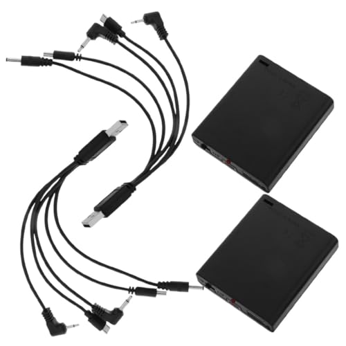 Warmhm 2 Stück Externe Stromversorgung Box mit Schalter Vielseitiger Notfall Akku Backup Gehäuse Kompatibel für Tresor Türschloss und Diverse Geräte Robustes Kompaktes Design für Reise Warmhm 2 Stück Externe Stromversorgung Box mit Schalter Vielseitiger Notfall Akku Backup Gehäuse Kompatibel für Tresor Türschloss und Diverse Geräte Robustes Kompaktes Design für Reise von Warmhm