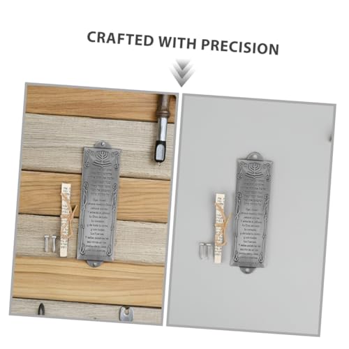 Warmhm 2 Stück Mezuzah mit Schriftrolle Wetterbeständig und Kunstvoll Gefertigt Religiöse Türdekoration für Jüdische und Katholische Traditionen für Haustür und Fenster Warmhm 2 Stück Mezuzah mit Schriftrolle Wetterbeständig und Kunstvoll Gefertigt Religiöse Türdekoration für Jüdische und Katholische Traditionen für Haustür und Fenster von Warmhm