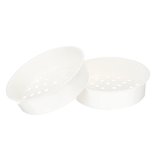 Warmhm 2 Stück Multifunktionale Dampfgarer aus Kunststoff Dampfkorb für Haushaltsküchen zum Dämpfen von Gemüse Reis Fisch und Zubehör für Reiskocher Warmhm 2 Stück Multifunktionale Dampfgarer aus Kunststoff Dampfkorb für Haushaltsküchen zum Dämpfen von Gemüse Reis Fisch und Zubehör für Reiskocher von Warmhm