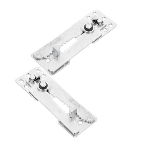 Warmhm 2 Stück Sofa Verbindungsstücke aus stabilem Metall Langlebige Flexible Couch Verbinder mit Schrauben Sichere und Wiederverwendbare Möbelverbinder für Ecksofas und Sitzgruppen von Warmhm