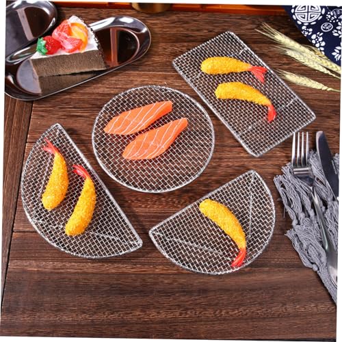 Warmhm 2 Stück Teiliges Bbq Grillnetz Rostfrei Hitzebeständig Antihaftbeschichtet Leicht zu Reinigen Geeignet für Gemüsegrillen und Tragbaren Grill Langlebiges Grillzubehör für Draußen Warmhm 2 Stück Teiliges Bbq Grillnetz Rostfrei Hitzebeständig Antihaftbeschichtet Leicht zu Reinigen Geeignet für Gemüsegrillen und Tragbaren Grill Langlebiges Grillzubehör für Draußen von Warmhm