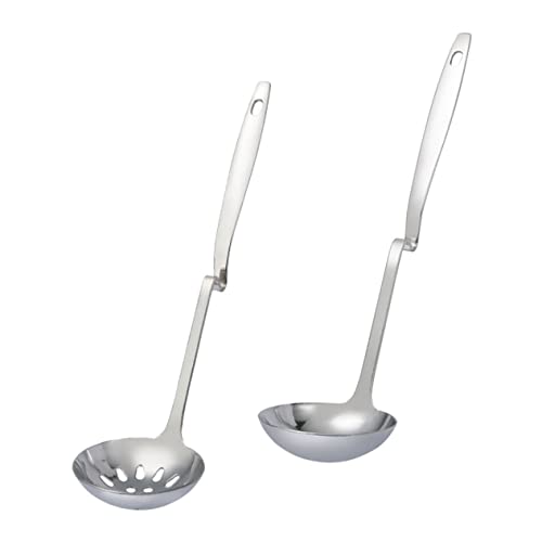 Warmhm 2 Stück Teiliges Sieblöffel mit Ergonomischem Griff Leichtes Platzsparendes Design zum Servieren Rühren und Abtropfen in Küche Restaurant Catering und Haushalt Warmhm 2 Stück Teiliges Sieblöffel mit Ergonomischem Griff Leichtes Platzsparendes Design zum Servieren Rühren und Abtropfen in Küche Restaurant Catering und Haushalt von Warmhm