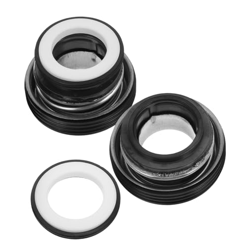 Warmhm 2 Stück Teiliges Wasserpumpen mechanikdichtung für Benzinmotor Hohe Dichtleistung Langlebig und Kompatibel mit Pumpen Einfache Montage für Landwirtschaft und Industrie von Warmhm