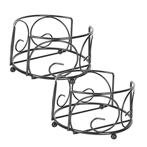 Warmhm 2 Stück Untersetzer Halter Robustes Stabile Tischplatte Ablage Rack Vielseitig Nutzbar für Küche Wohnzimmer Organizer Cup Mat Storage Rack von Warmhm