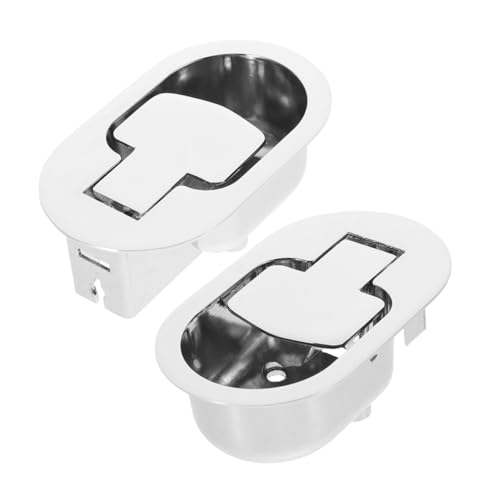 Warmhm 2 Stück Verstellbarer Metallgriff für Relaxsessel Ersatzteil Kompatibel mit Meisten Marken Sofa Liegestuhl Möbel von Warmhm