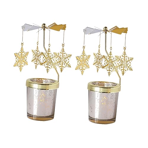 Warmhm 2 Stück Votiv-Teelichthalter Schneeflocken-Teelichthalter Weihnachts-Teelichthalter Krippen-Ornamente Teelichter Kerzenhalter Esstisch-Ornament Glas Zum Drehen Der Laterne Warmhm 2 Stück Votiv-Teelichthalter Schneeflocken-Teelichthalter Weihnachts-Teelichthalter Krippen-Ornamente Teelichter Kerzenhalter Esstisch-Ornament Glas Zum Drehen Der Laterne von Warmhm