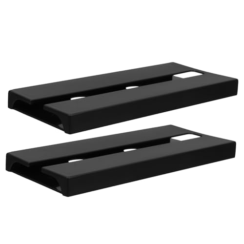 Warmhm 2 Stück Weinglasregal Lagerung Der Küche Weinglashalter Unter Dem Weinglashalter Arbeitsplatte Glasregal Unter Dem Schrank Glas Plastik Black Wiederverwendbar von Warmhm