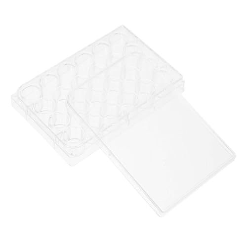Warmhm 2 Stück Zellkulturplatten aus Stabilem Material mit Tiefen und Flachen Vertiefungen Vielseitige Labor kulturtrays für Vielfältige Gewebekulturen und Präzise Probenanalysen Warmhm 2 Stück Zellkulturplatten aus Stabilem Material mit Tiefen und Flachen Vertiefungen Vielseitige Labor kulturtrays für Vielfältige Gewebekulturen und Präzise Probenanalysen von Warmhm