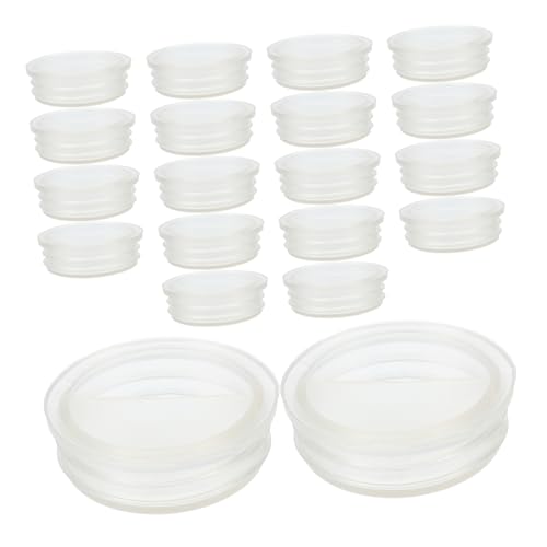 Warmhm 20 Stück Teiliges Piggy Bank Stopper Transparent Runder Sparschwein Ersatzverschluss Sicherer Einfach zu Installierender Deckel für Sparbüchsen Staubdicht Leicht Entfernbar Warmhm 20 Stück Teiliges Piggy Bank Stopper Transparent Runder Sparschwein Ersatzverschluss Sicherer Einfach zu Installierender Deckel für Sparbüchsen Staubdicht Leicht Entfernbar von Warmhm