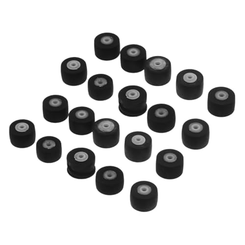 Warmhm 20 Stück Teiliges Pinch Roller mit Lager für Audiokassette und Videorecorder Verschleißfest Präzise Passform Langlebig Stabiler Andruckrollen Ersatz für Video Audiogeräte Warmhm 20 Stück Teiliges Pinch Roller mit Lager für Audiokassette und Videorecorder Verschleißfest Präzise Passform Langlebig Stabiler Andruckrollen Ersatz für Video Audiogeräte von Warmhm