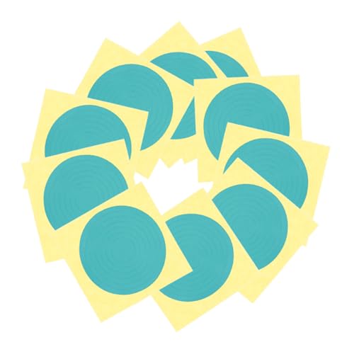 Warmhm 20 Stück Teiliges Reflektierende Wasserdichte Druckmessgerät aufkleber mit Stark Haftendem Kleber Sichtbar bei Schlechten Lichtverhältnissen Einfache Anbringung für von Warmhm