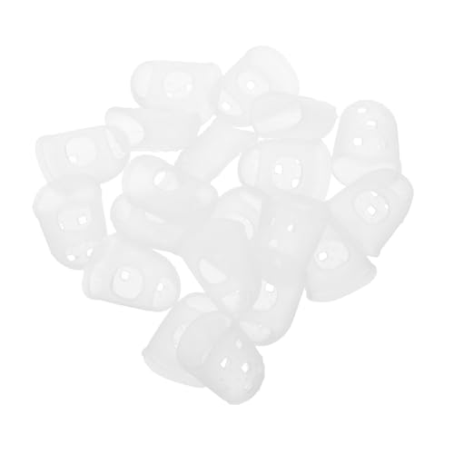 Warmhm 20 Stück Teiliges Transparente Fingerschutz Sleeves Elastische Wiederverwendbare Gitarren fingerhüllen für Anfänger Komfortabel Passend für Akustik Bassgitarre Schützend bei Warmhm 20 Stück Teiliges Transparente Fingerschutz Sleeves Elastische Wiederverwendbare Gitarren fingerhüllen für Anfänger Komfortabel Passend für Akustik Bassgitarre Schützend bei von Warmhm