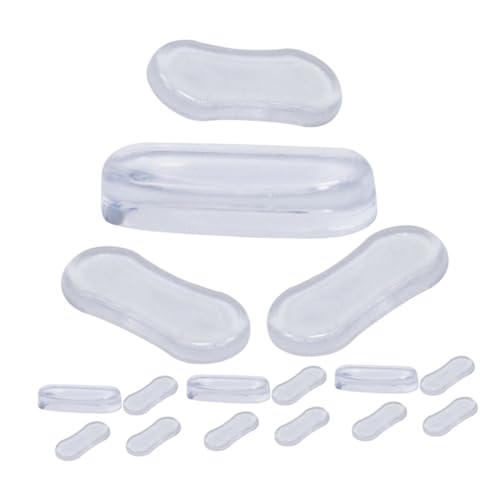 Warmhm 20 Stück Toilettendeckel Polster Soft Silicone Rutsch Transparent Klebepad Geräuschreduzierend Stoßdämpfend Passend für Verschiedene Toilettendeckel Warmhm 20 Stück Toilettendeckel Polster Soft Silicone Rutsch Transparent Klebepad Geräuschreduzierend Stoßdämpfend Passend für Verschiedene Toilettendeckel von Warmhm
