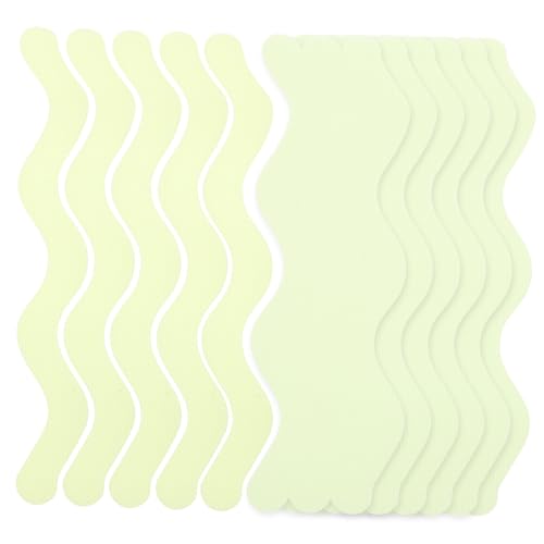 Warmhm Stück Luminous Aufkleber für Badezimmer Transparent und Strapazierfähig für Böden und Treppen Nachtleuchtende Sicherheitsstreifen von Warmhm