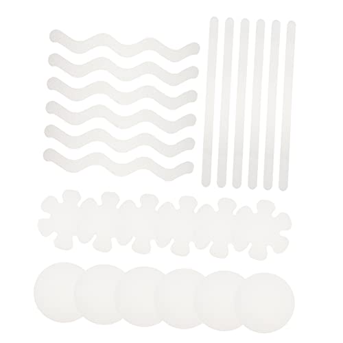 Warmhm 24Stücke Antirutsch Aufkleber für Treppen und Badezimmer rutschfeste Sicherheitsstreifen für Duschen Schwimmbäder Stark Haftend Ausrutschen Warmhm 24Stücke Antirutsch Aufkleber für Treppen und Badezimmer rutschfeste Sicherheitsstreifen für Duschen Schwimmbäder Stark Haftend Ausrutschen von Warmhm
