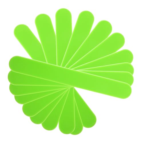 Warmhm 25 Stück Teiliges Grüne aus Kunststoff Glatte Kanten für Sichere Anwendung Wiederverwendbar für Klinische Untersuchungen Kosmetik und Bastelarbeiten von Warmhm