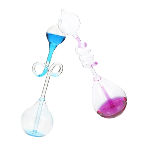 Warmhm 2Stücke Kreative Flüssigkeits Sanduhr Faszinierendes Dekorations Element mit Temperaturabhängiger Flüssigkeitsbewegung Eleganter Schreibtisch Timer für Moderne Heimgestaltung Warmhm 2Stücke Kreative Flüssigkeits Sanduhr Faszinierendes Dekorations Element mit Temperaturabhängiger Flüssigkeitsbewegung Eleganter Schreibtisch Timer für Moderne Heimgestaltung von Warmhm