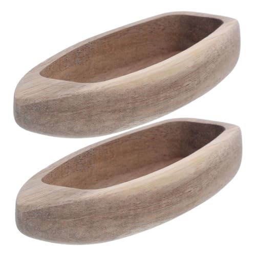 Warmhm 2Stücke Ungefärbtes Kanumodell Tischornament für Home Office Dekoration und Langlebig für Kreative Displays und Einfache Pflege Warmhm 2Stücke Ungefärbtes Kanumodell Tischornament für Home Office Dekoration und Langlebig für Kreative Displays und Einfache Pflege von Warmhm