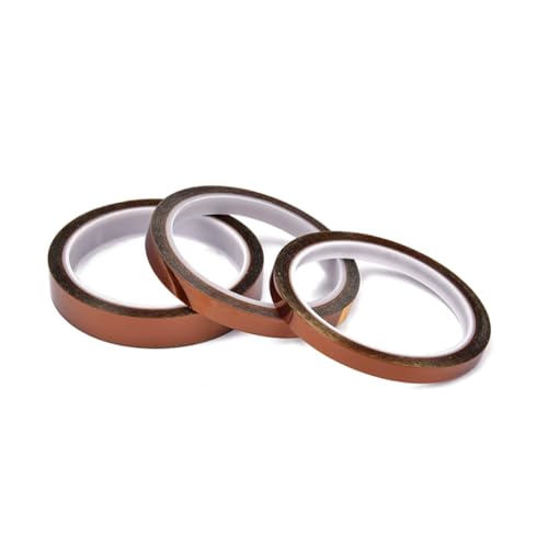 Warmhm 3 Stck Kupferfolie Emi Abschirmband Selbstklebend Kupferband für Elektrische Gitarren Pickups Antistatisch UV beständig Hitze Wasserfest für Lärmreduzierung bei Elektronik und von Warmhm