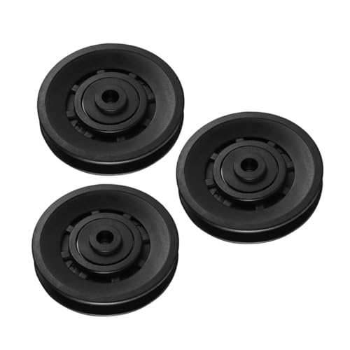 Warmhm 3 Stück Fitness Pulley Umlenkrolle mit Langlebigem Metallkern Kunststofflager für Gym Geräte Einfach zu Montieren für Heimtraining und Fitnesszubehör Ersatz Warmhm 3 Stück Fitness Pulley Umlenkrolle mit Langlebigem Metallkern Kunststofflager für Gym Geräte Einfach zu Montieren für Heimtraining und Fitnesszubehör Ersatz von Warmhm