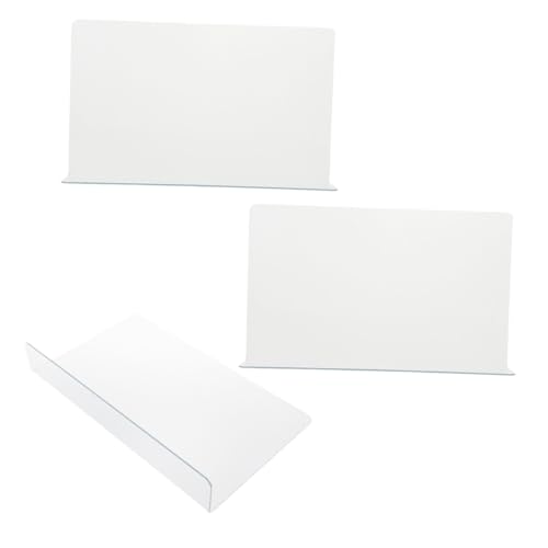 Warmhm 3 Stück Spritzschutz bewachen für Ecke Spritzblock Sperre Duschwasserblocker Badewannen-Wasserschutz Duschwasserwächter Wasserbarriere Duschschwelle PVC Transparent von Warmhm
