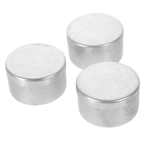 Warmhm 3 Stück Teiliges Aluminium wiegegefäß Rund Leichte Laborprobenbehälter Glatte Oberfläche Aufbewahrungsboxen Für Bodenmessung Wassergehalt Messung Warmhm 3 Stück Teiliges Aluminium wiegegefäß Rund Leichte Laborprobenbehälter Glatte Oberfläche Aufbewahrungsboxen Für Bodenmessung Wassergehalt Messung von Warmhm