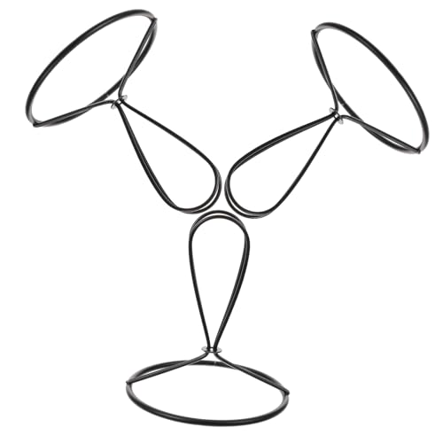 Warmhm 3 Stück Teiliges Lampenschirm clip Runder Lampenfassung Halter aus Leichtem DIY Lampenschirm Ersatzhalter für Tischleuchte Nachttischlampe Vielseitig und Einfach zu von Warmhm