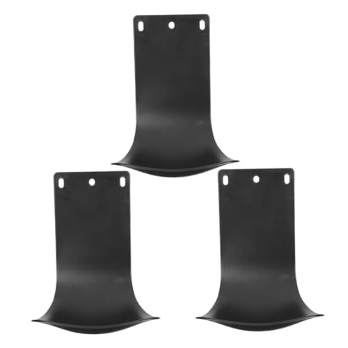 Warmhm 3 Stück Waschen Sie das Handy -Tablett Spender Tropfschale Abtropfschale für Wandspender Tropfschale für automatischen Spender Duschbehälter Tropfschale Abs Black von Warmhm