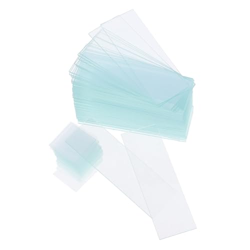 Warmhm 300 Stück Teiliges Mikroskop objektträger Vorgewaschenen Glas objektträgern und Deckgläsern Mit Abgerundeten Kanten Vakuumverpackt für Langfristige Lagerung für Schüler und von Warmhm