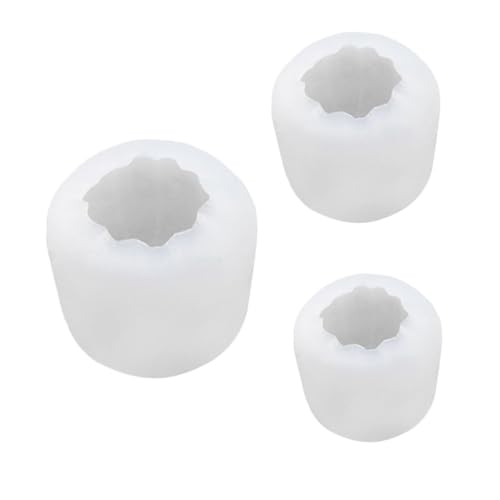 Warmhm 3Stücke Teiliges Silikon Backform für Halloween Kreative Kürbis Geist Formen Wiederverwendbar Hochtemperaturbeständig für Kuchen und Kekse bei Festen von Warmhm