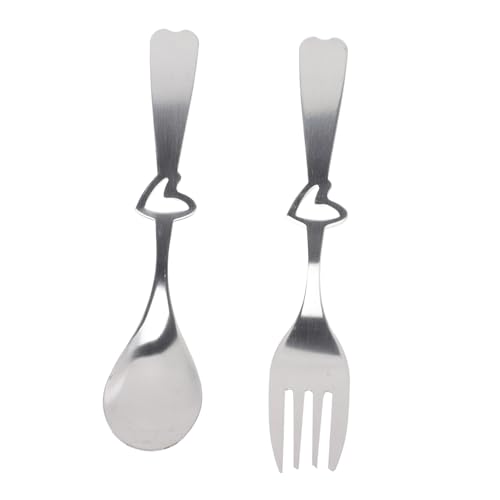 Warmhm 4 Sätze Teiliges Herzform Besteckset mit und Löffel Hochzeitsparty Design Hochwertige Verarbeitung für Verlobung Brautparty und Feier Warmhm 4 Sätze Teiliges Herzform Besteckset mit und Löffel Hochzeitsparty Design Hochwertige Verarbeitung für Verlobung Brautparty und Feier von Warmhm