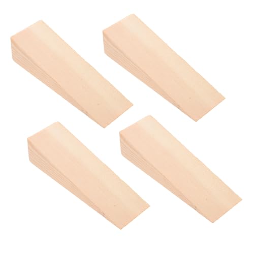 Warmhm 4 Stück Holzkeile Türstopper für Installation Passend für Fliesen Teppich und Holzböden Präzise Verarbeitung Mühelose Montage Kratzfreie Oberfläche Warmhm 4 Stück Holzkeile Türstopper für Installation Passend für Fliesen Teppich und Holzböden Präzise Verarbeitung Mühelose Montage Kratzfreie Oberfläche von Warmhm