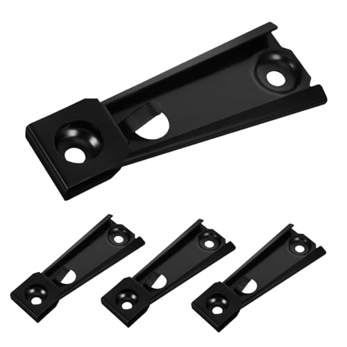 Warmhm 4 Stück Sofa -Hardware -verbindungsteile Hardware Für Möbelverbinder Liegebefestigungswerkzeug Mechanische Reparaturhalterung Couch -mechanismus - Sofateile Eisen Schwarz von Warmhm